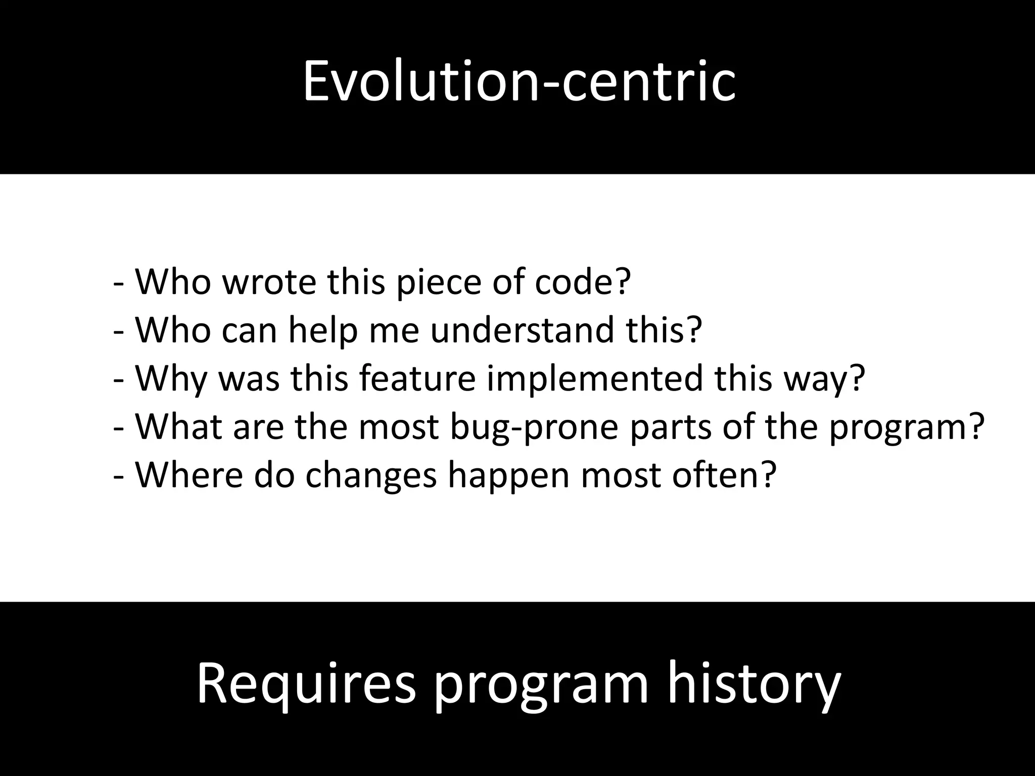 Context-awarenessWhat is a program?