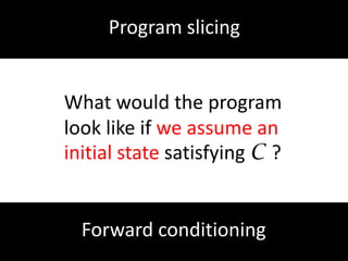 What is program analysis?