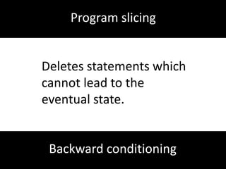 StaticAll possible executions