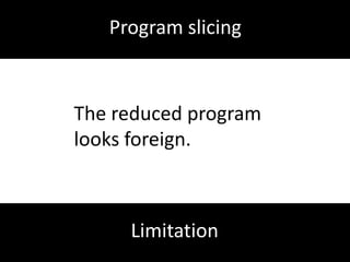 StaticTrades precision for soundness