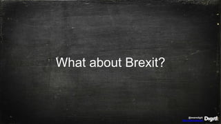 @wearedigitl
http://digitl.agency
What about Brexit?
 