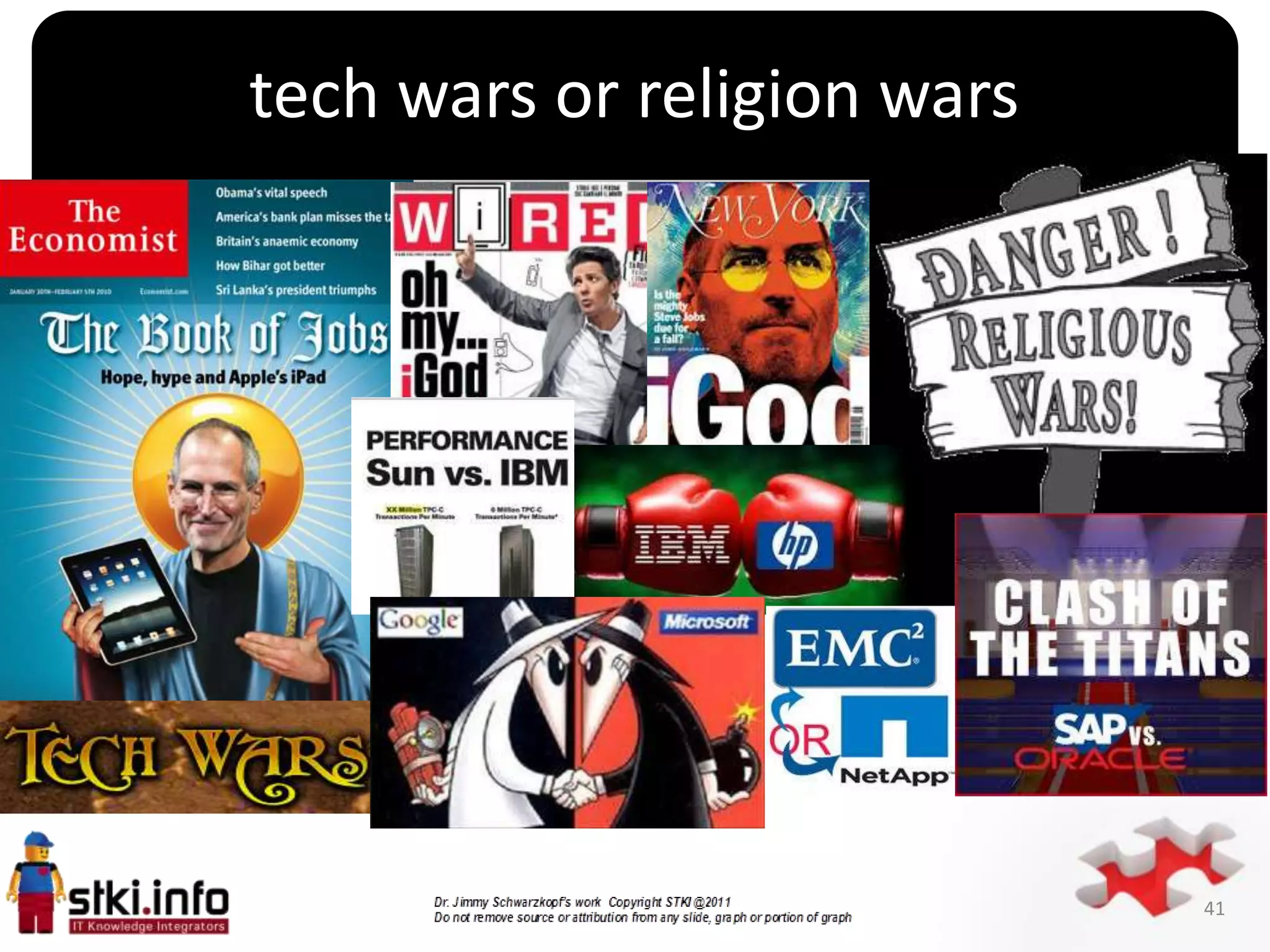 tech wars or religion wars




            `




                             41
 