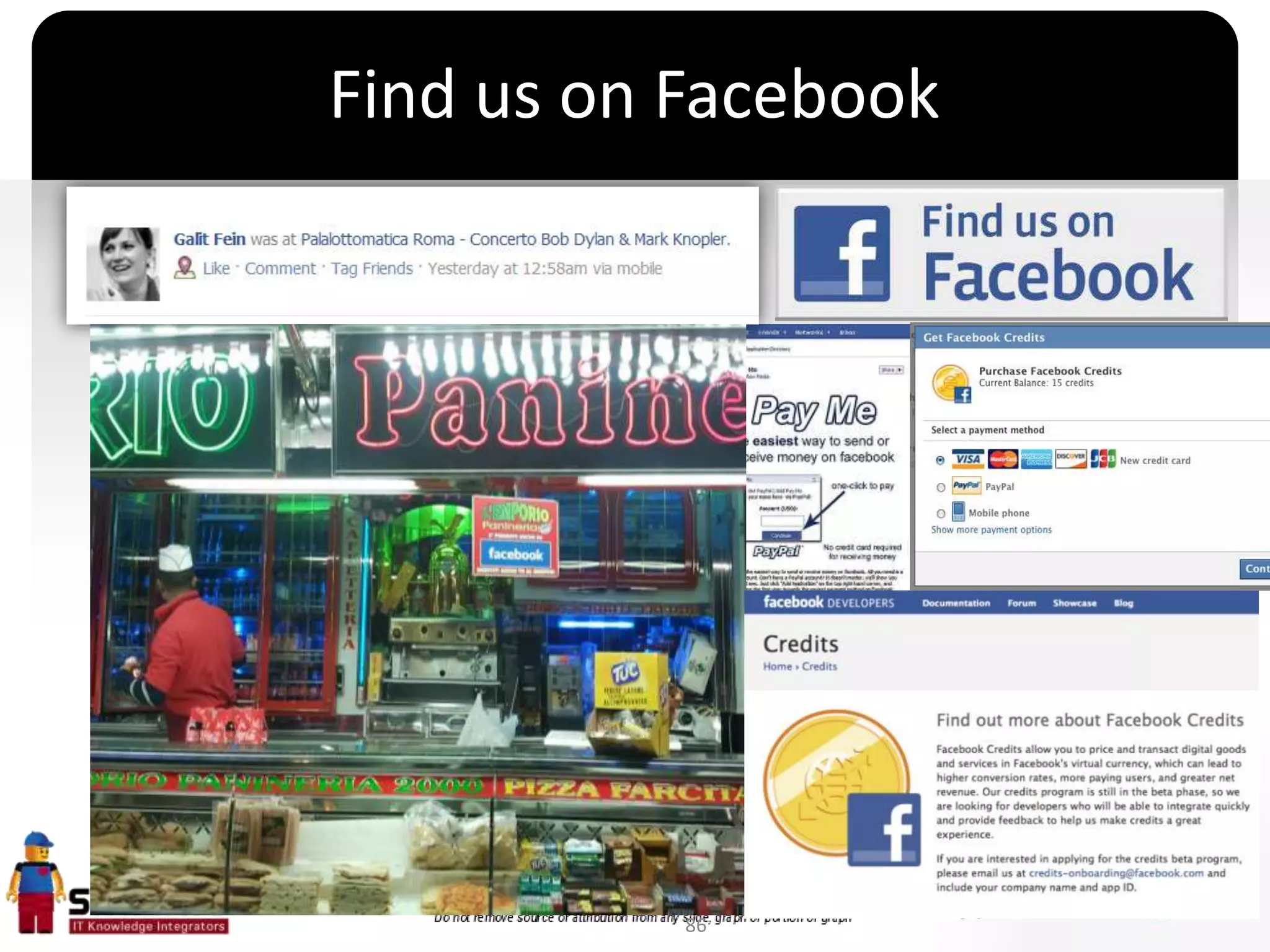 Find us on Facebook




         `




             86
                      86
 