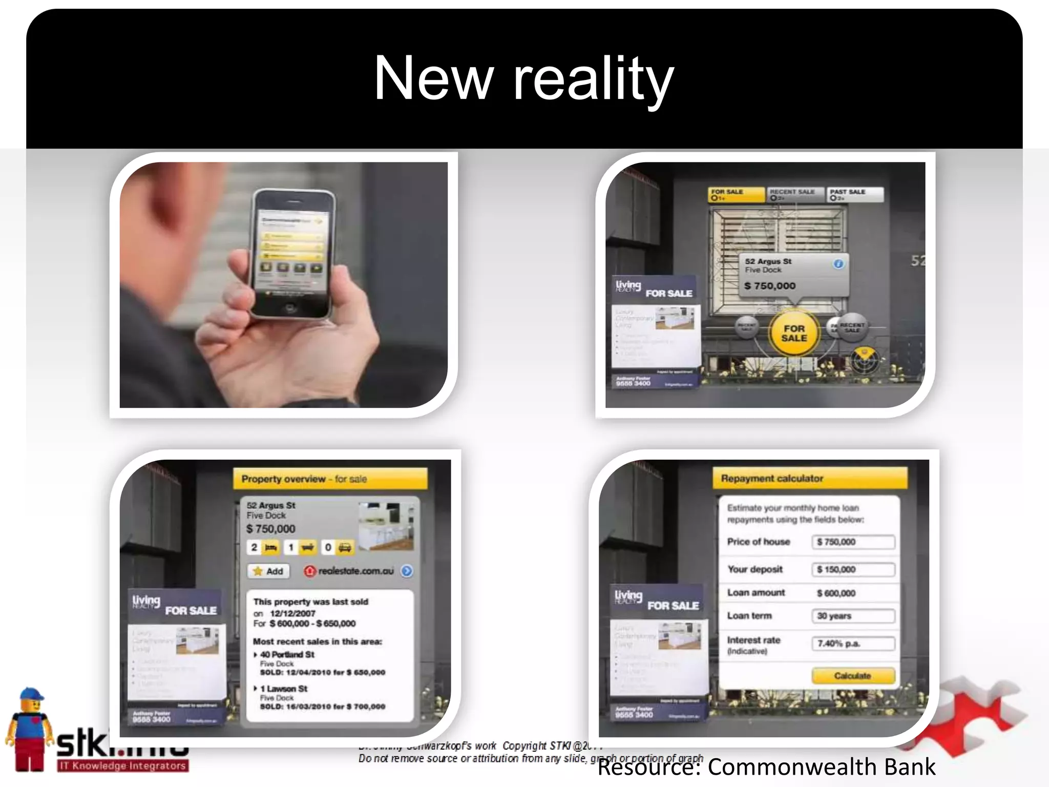 New reality




     `




         Resource: Commonwealth Bank
 