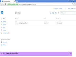 2015 – Eileen B. Gonzales 20
 