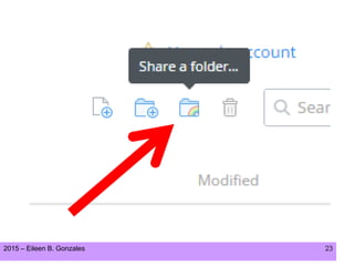 2015 – Eileen B. Gonzales 23
 