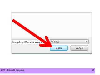 2015 – Eileen B. Gonzales 53
 