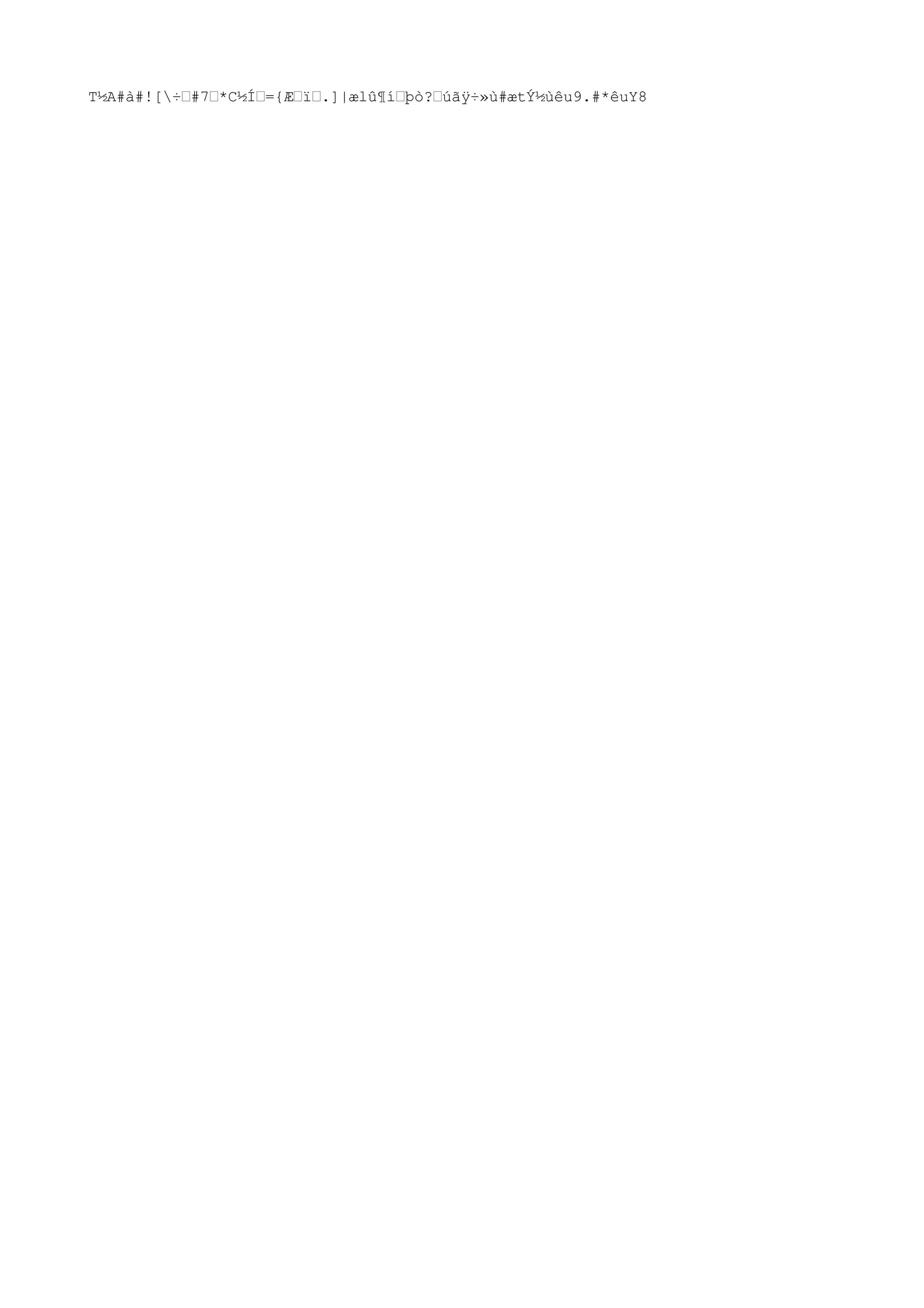 T½A#à#![÷Ž#7Ž*C½ÍŽ={ÆŽïŽ.]|ælû¶íŽþò?Žúãÿ÷»ù#ætÝ½ùêu9.#*êuY8
 