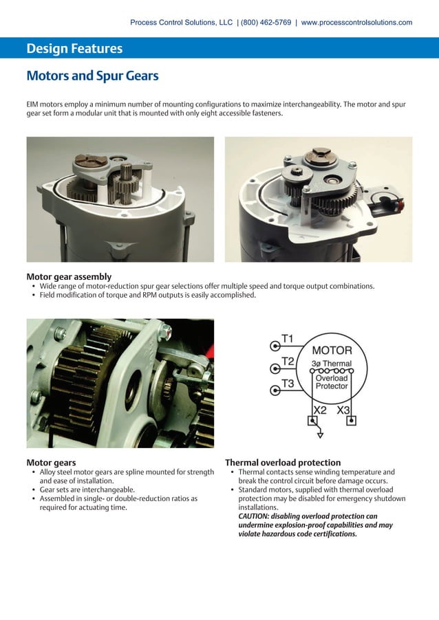 EIM M2CP Electric Actuators PDF