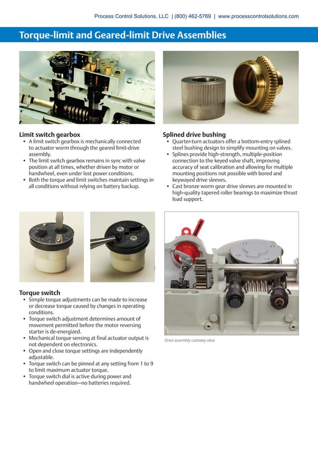 EIM M2CP Electric Actuators PDF