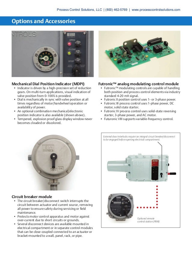 EIM M2CP Electric Actuators
