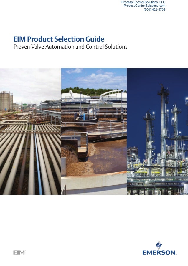 EIM Electric Valve Actuator Product Selection Guide