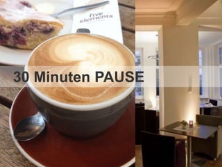 200
© PROJECT CONSULT Unternehmensberatung Dr. Ulrich Kampffmeyer GmbH 2011 / Autorenrecht: <Vorname Nachname> Jun-15 / Quelle: PROJECT CONSULT 3
Aktuelles zum Informationsmanagement: Themen, Trends, Standards und Recht Update-Tage EIM 2015Dr. Ulrich Kampffmeyer Bild von Steve Nagata CC-BY 2.0
30 Minuten PAUSE
 