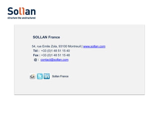 SOLLAN France
54, rue Emile Zola, 93100 Montreuil | www.sollan.com
Tél : +33 (0)1 48 51 15 40
Fax : +33 (0)1 48 51 15 48
@ : contact@sollan.com

Sollan France

 