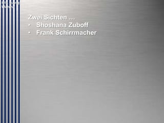 © PROJECT CONSULT Unternehmensberatung Dr. Ulrich Kampffmeyer GmbH 2011

/ Autorenrecht: <Vorname Nachname> Mrz-14 / Quelle: PROJECT CONSULT 2

Download
www.PROJECT-CONSULT.de/files/inacta_EIM_Kff_S_20130912.pptx

Copyright © PROJECT CONSULT 207 - 2013
Urheberrecht Dr. Ulrich Kampffmeyer 1991 - 2013

Die Präsentation wird ausschließlich für die private, nicht-kommerzielle Information zur Verfügung gestellt.
Eine kommerzielle Nutzung der Präsentation und ihrer Inhalte ist untersagt.
Autorenrecht: Dr. Ulrich Kampffmeyer
Copyrights: inacta und PROJECT CONSULT Unternehmensberatung GmbH 2013
PROJECT CONSULT
Unternehmensberatung Dr. Ulrich Kampffmeyer GmbH
© PROJECT CONSULT 2002

Isestraße 63
20149 Hamburg

© Copyright PROJECT CONSULT GmbH 1992 - 2013 / Autorenrecht Dr- Ulrich Kampffmeyer 2007-2013

www.PROJECT-CONSULT.com
© PROJECT CONSULT 2013

41

 