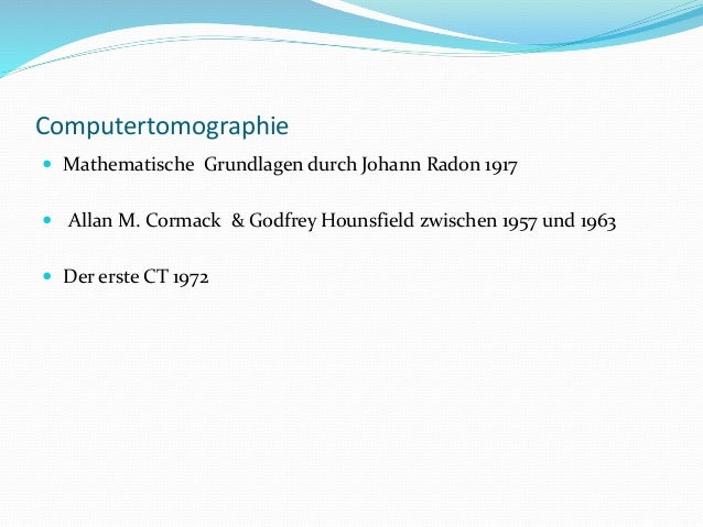 Ct Oder Mrt