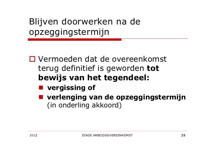 Einde februari 2012