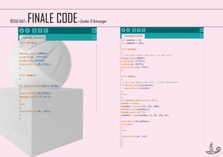 FINALE CODE

RESULTAAT—

—Zender & Ontvanger

10

 