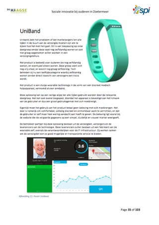 Sociale innovatie bij ouderen in Zoetermeer
Page 35 of 103
Afbeelding 21: Poster UniBand
 