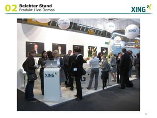 Belebter Stand  Produkt Live-Demos 02 