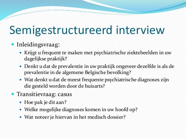 Patiënten met psychische klachten welke strategieën gebruiken huisar…