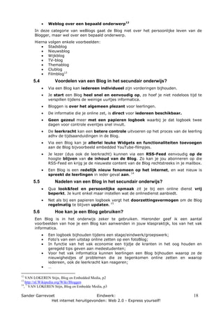 Eindwerk Web2