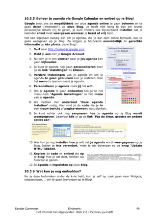 Eindwerk Web2