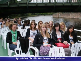 Spreefahrt für alle Wettbewerbsteilnehmer 