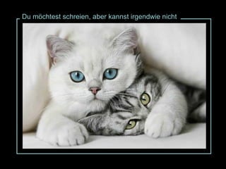 Du möchtest schreien, aber kannst irgendwie nicht 