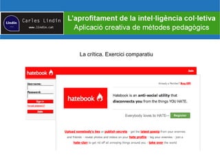 La crítica. Exercici comparatiu
 