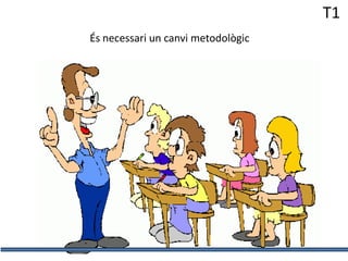 T1
És necessari un canvi metodològic

 