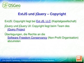 Openlayers 2005: Erste Überlegungen auf der Where 2.0 Konferenz des O'Reilly Verlags im Silicon Valley 