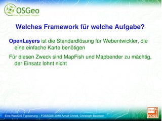 Die Technik ist sehr robust und ausgezeichnet skalierbar. 