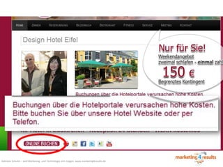 Gabriele Schulze – weil Marketing- und Technologie sich mögen: www.marketing4results.de

 