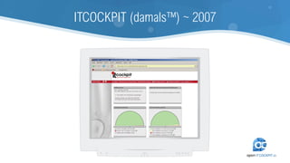 ITCOCKPIT (damals™) ~ 2007
 