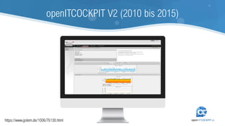 https://www.golem.de/1006/76138.html
openITCOCKPIT V2 (2010 bis 2015)
 