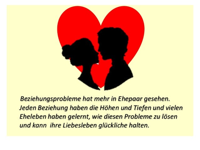 Probleme in der beziehung Probleme in der beziehung