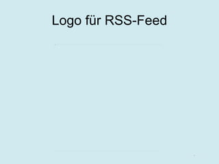 Logo für RSS-Feed 