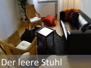 Der	
  leere	
  Stuhl	
  
 