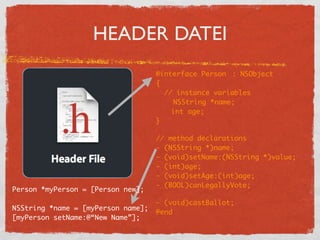 Einfürung iPhone Entwicklung