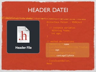 Einfürung iPhone Entwicklung