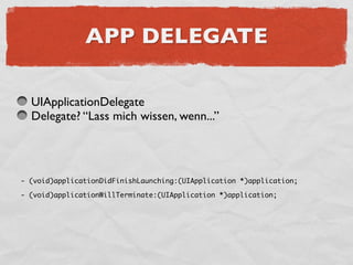 Einfürung iPhone Entwicklung