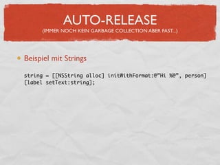 Einfürung iPhone Entwicklung