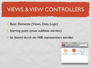 Einfürung iPhone Entwicklung
