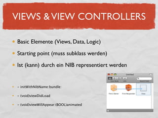 Einfürung iPhone Entwicklung