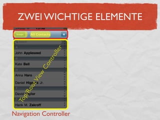 Einfürung iPhone Entwicklung