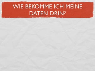 Einfürung iPhone Entwicklung