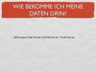 Einfürung iPhone Entwicklung