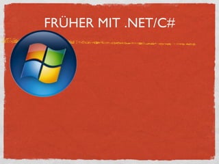Einfürung iPhone Entwicklung