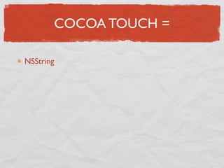 Einfürung iPhone Entwicklung